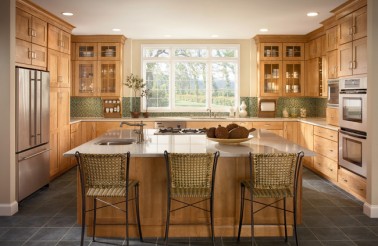 modern-style-kitchen-with-cabinetry-in-warm-toffee